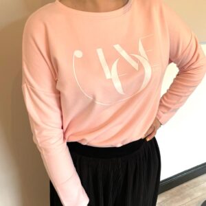 Pink Love Oversized Sweatshirt